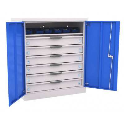 Инструментальный шкаф ERGO 181/2 №8 Инструментальный шкаф ERGO 181/2 №8